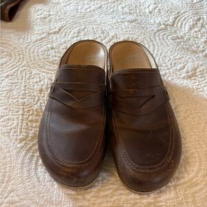 Dansko Brown Leather Women's Mules size 40